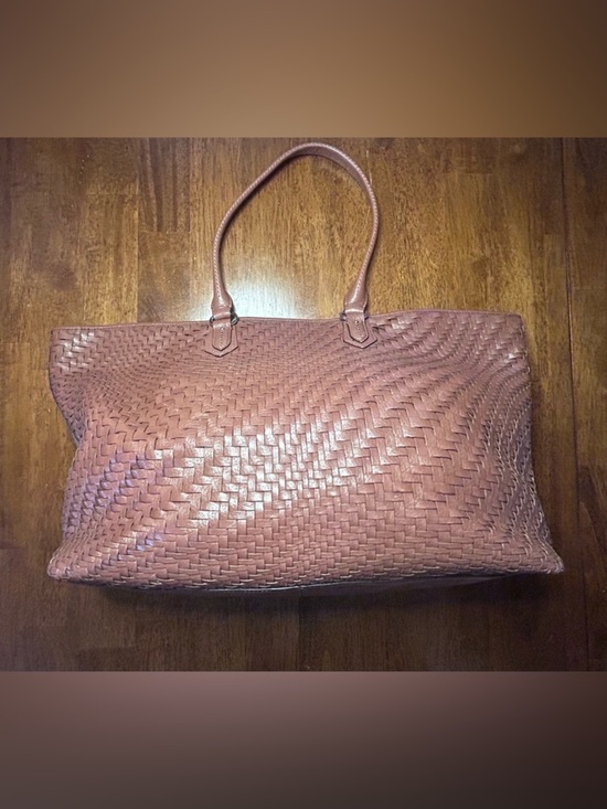 Cole Haan Handbags - Cole Haan Woven Leather Bag